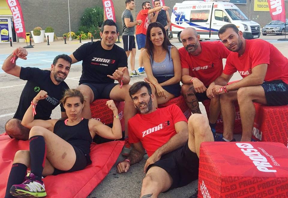 Parte de nuestro equipo OCR participando en Prozis challenge en Carrefour