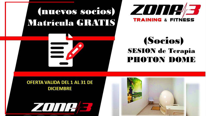 La oferta del mes de Diciembre