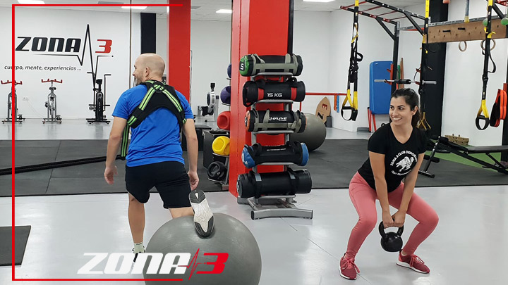 Entrenar en pareja y cada uno con su entrenamiento