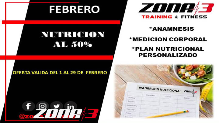 La oferta del mes de Febrero