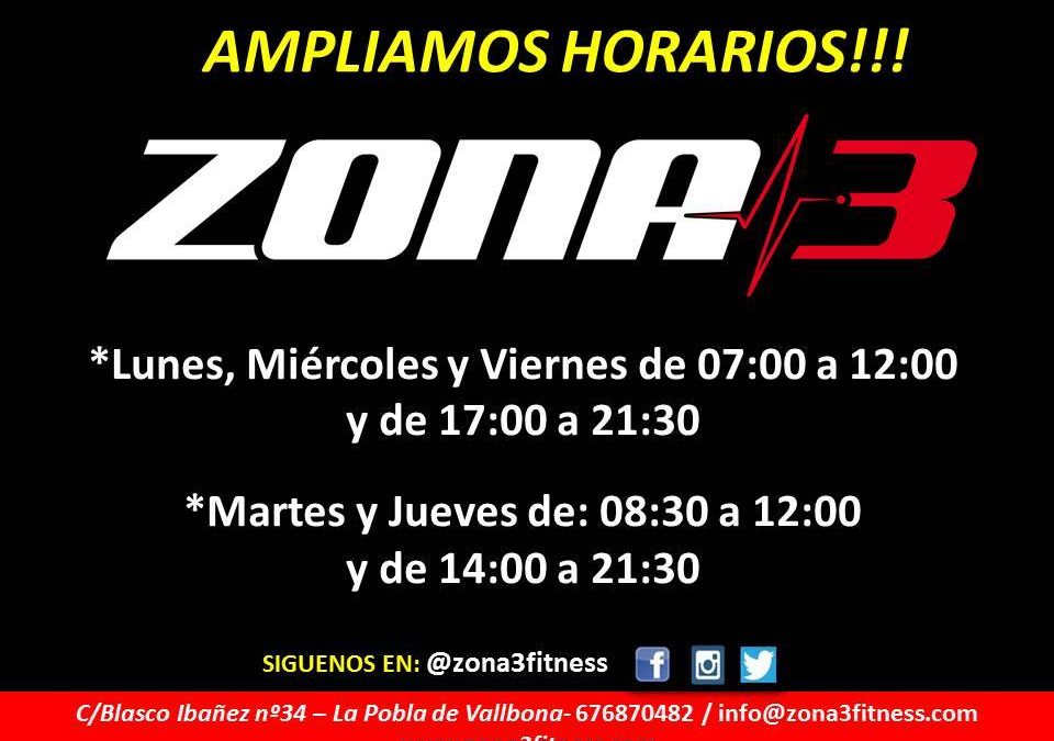 En SEPTIEMBRE volvemos con mas ganas que nunca y ampliando horarios