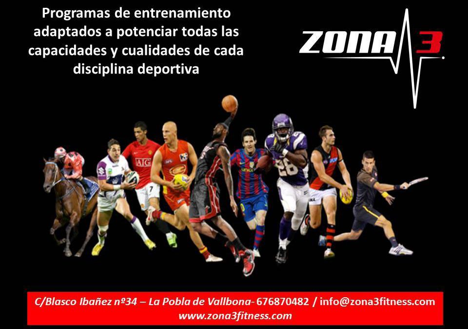 Entrenamiento adaptados a distintas modalidades deportivas